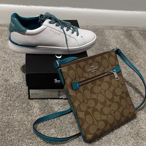 Bag brand new never used. Sneaker worn once or twice